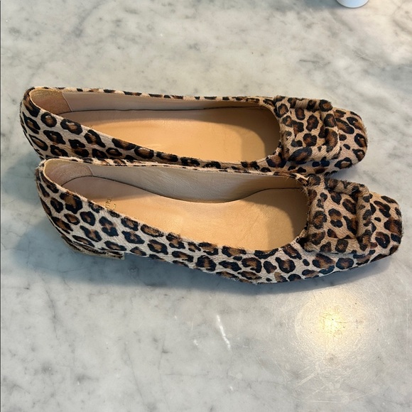ANN MASHBURN Leopard Print Flats - Picture 3 of 5